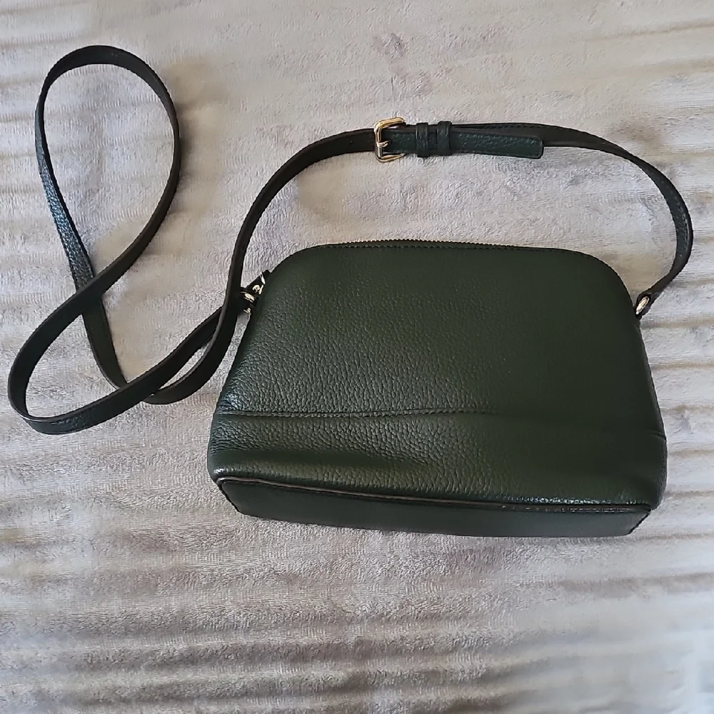 Kate Spade Green Leather Crossbody Bag